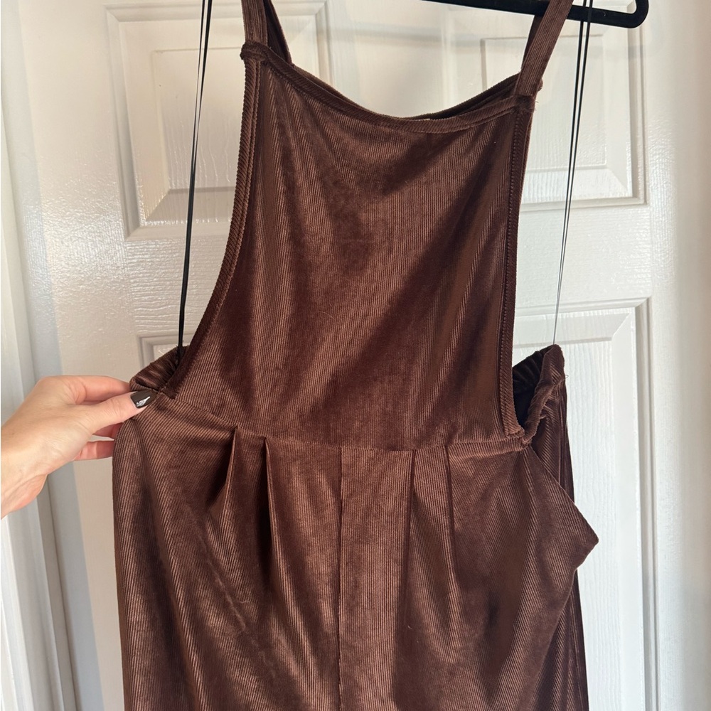 Brown courderoy overalls NWT - Picture 2 of 5